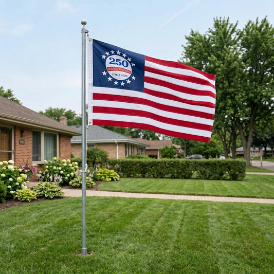 USA 250th Anniversary Flag 1776 - 2026 Patriotic Eagle
