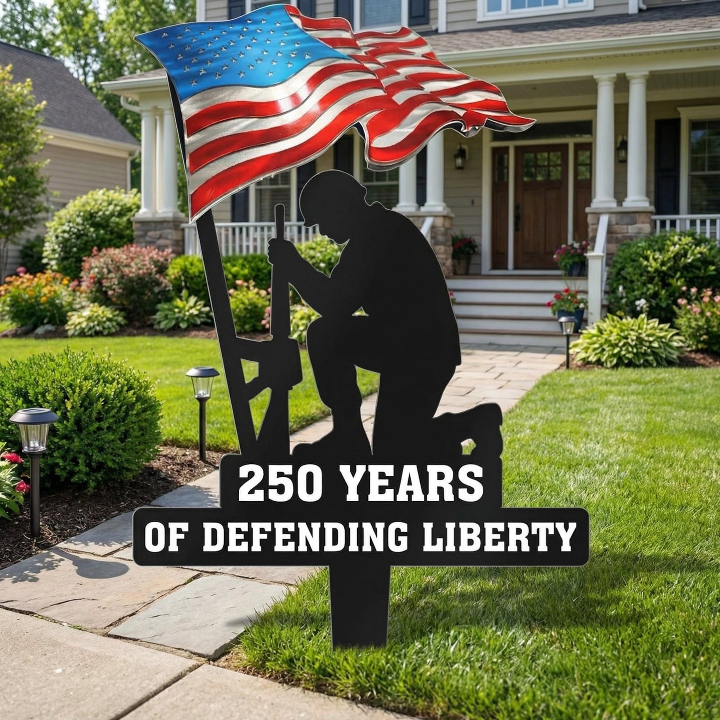 ๐ฅ๐ฅ Limited time 57% OFF! First 50 pieces enjoy 57% off! ๐ฅ๐ฅ โจ๐บ๐ธ๐ฝ 15.75 Metal Garden Stake โ ๐๏ธ 250 Years of Defending Liberty