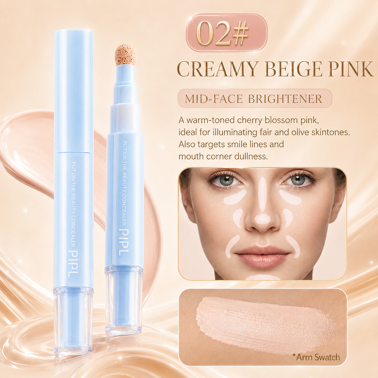 🔥Buy 1 Get 1 Free NOW!💄Multipurpose Hydrating Liquid Concealer Pen ✨