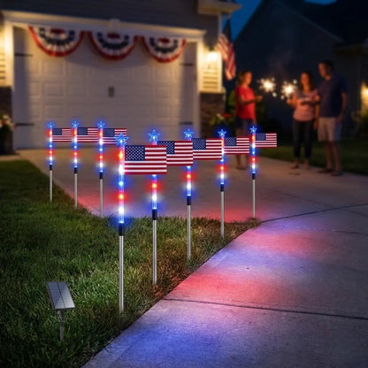 🏆Flash Sale-49% OFF⚡ 50K+ SOLD! 3 x 6 Ft LED Patriotic Bunting Banner for America's 250th