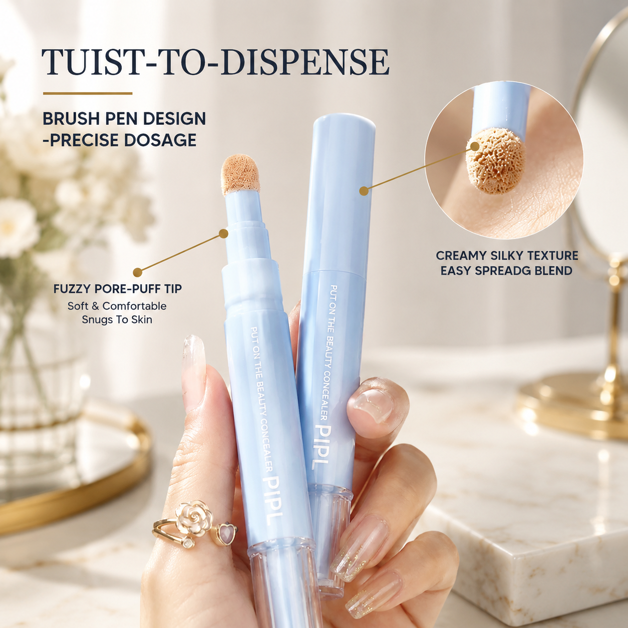 🔥Buy 1 Get 1 Free NOW!💄Multipurpose Hydrating Liquid Concealer Pen ✨