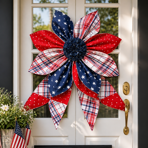 49% OFF This Week Promotions🎉🎉Wreath & Bow: Multi-Piece Sewing Template Set