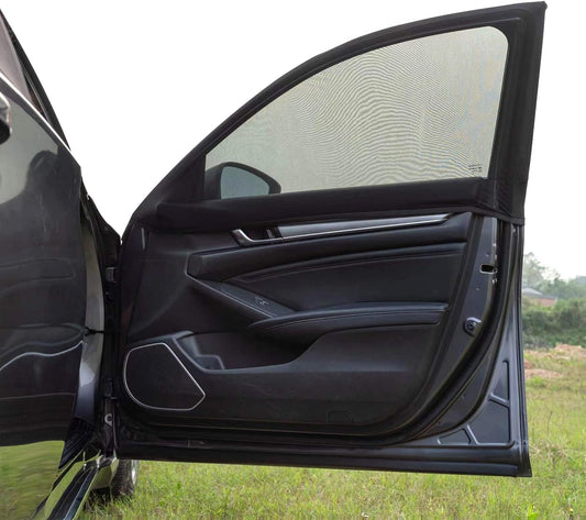 Car Anti‑Mosquito Screen/Net. 4 Pack Car Sunshade Curtain. Mosquito Net For Car Glass. Privacy Window Mesh