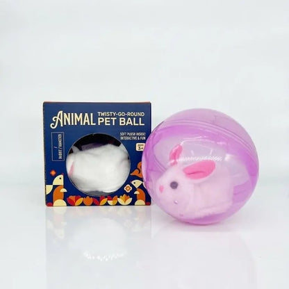 🧒Pet-friendly toys🐱Auto-Rolling Ball with Mouse Hands-Free Play for Indoor Cats