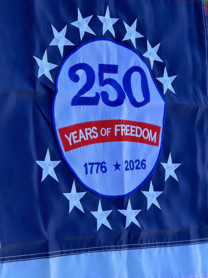 🔥250th Anniversary USA Commemorative Flag (3x5 Ft).Double-Sided Embroidered