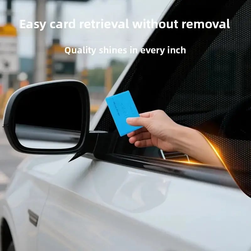 Car Anti‑Mosquito Screen/Net. 4 Pack Car Sunshade Curtain. Mosquito Net For Car Glass. Privacy Window Mesh