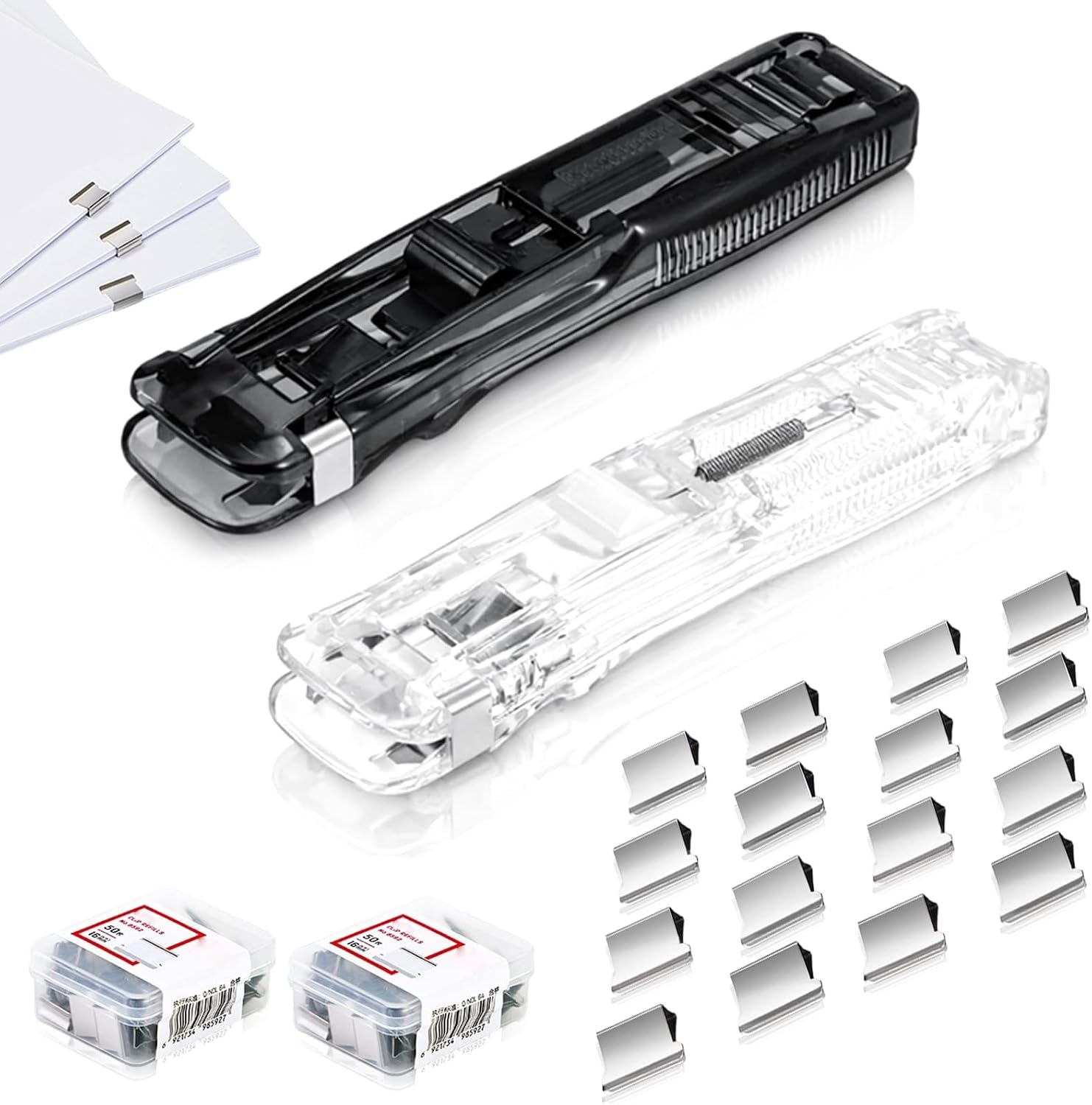 2pcs+100 pcs clips