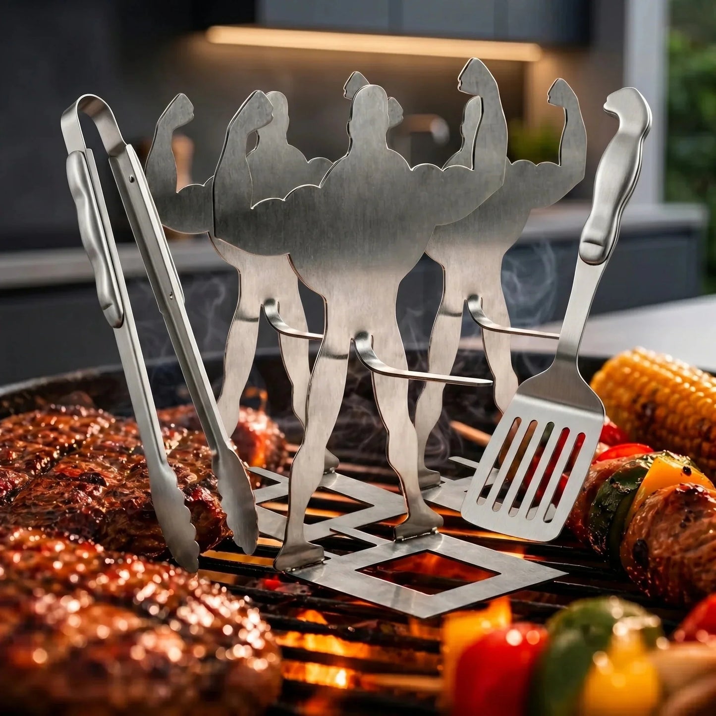 Muscle Grill Guy – The Funniest BBQ Flex 🍖