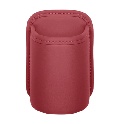 Leather Car Door Cup Holder – Wide‑mouth opening. easy reach for drinks & phone. Clip‑on secure fit. PU leather. tough & stylish. 🛡️✨